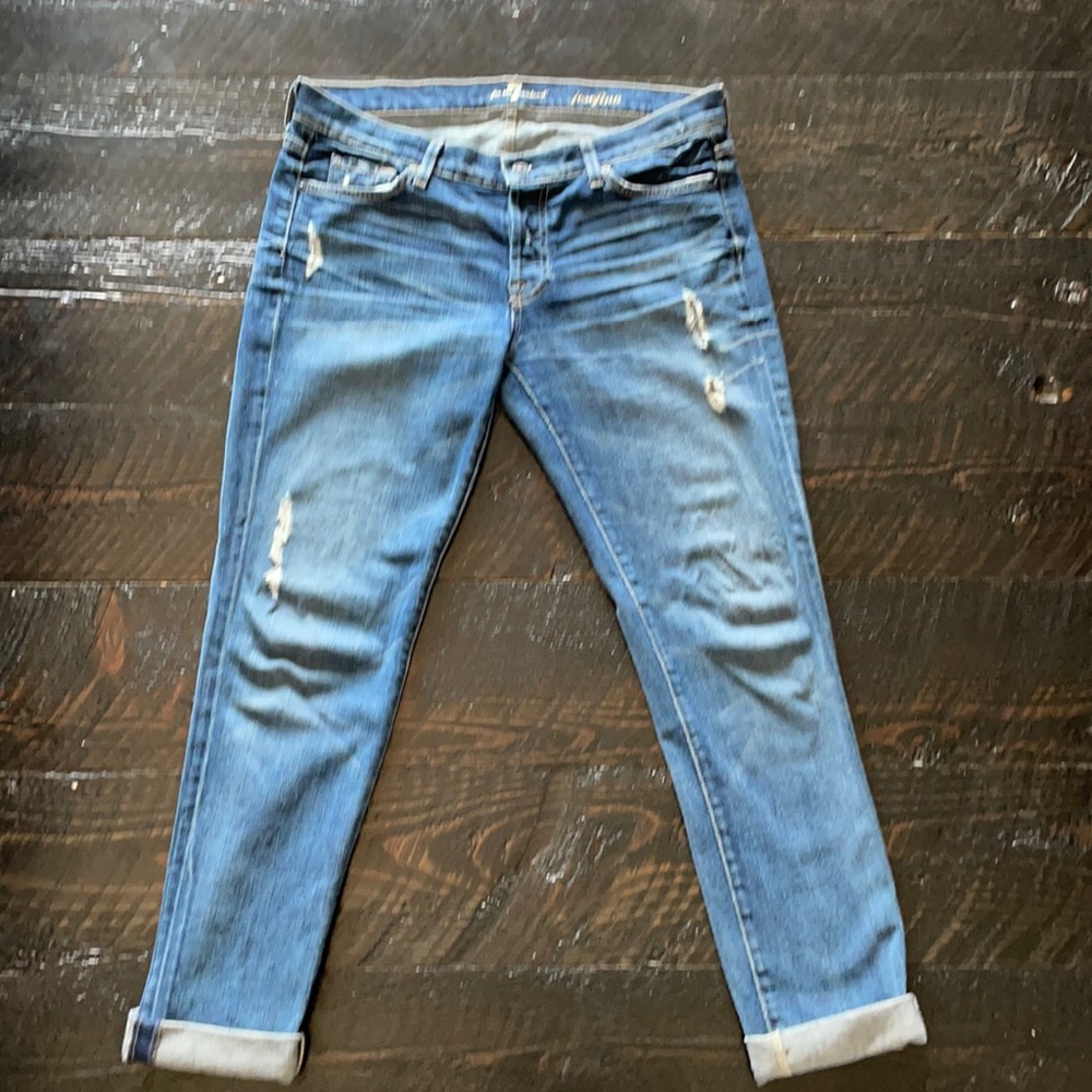 7 for all Mankind Josefina boyfriend jeans